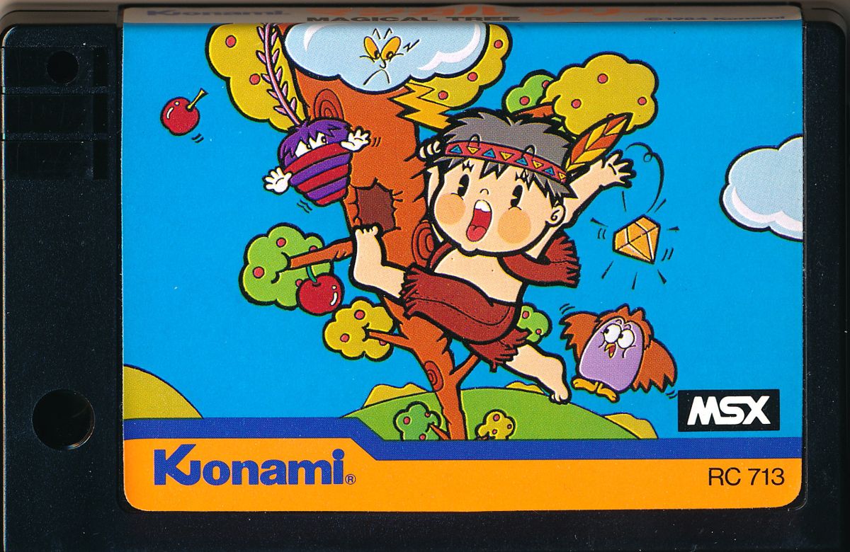 Magical Tree box art for MSX